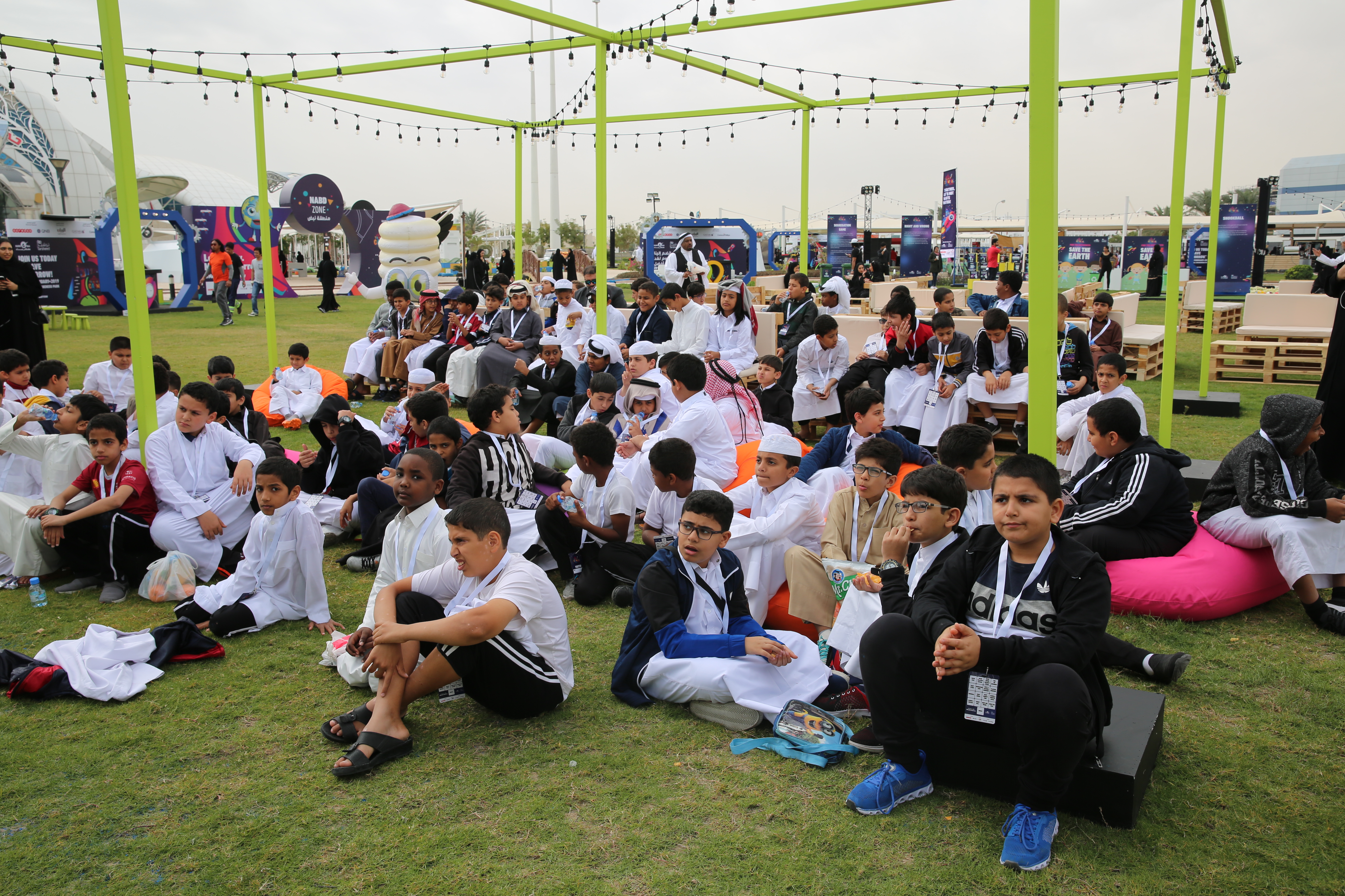 Dreama” Participates in Tarsheed Carnival at Kahramaa Awareness Garden