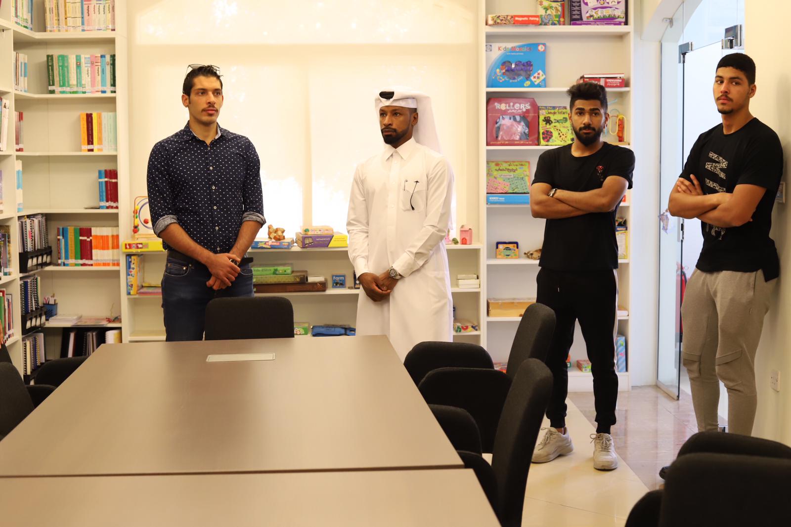 Dreama Hosts Al-Arabi Sports Club Players